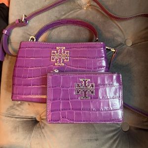 Tory birch crossbody and wallet nwt